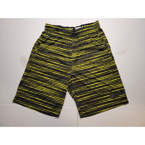 Nike DRY-FIT Men's size  SMALL YELLOW/BLACK 833267-358 Running Basketball Shorts - Picture 1 of 8